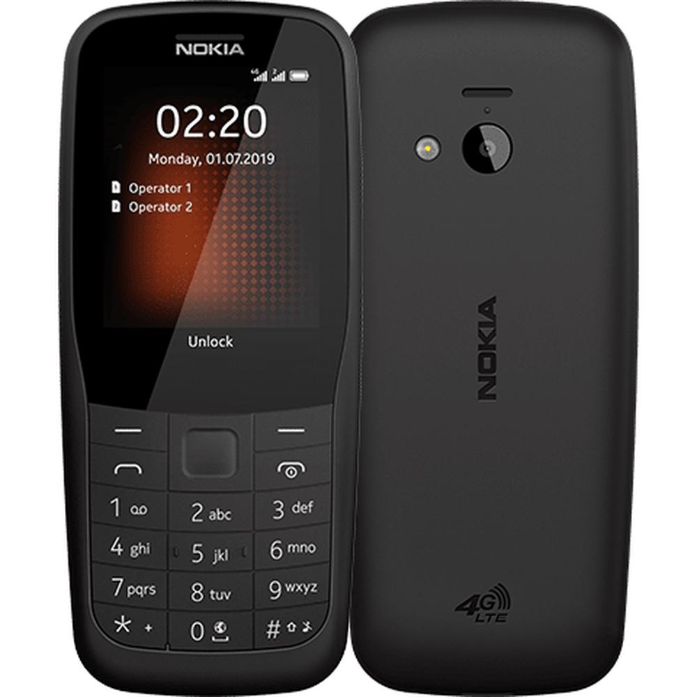 Мобильный телефон Nokia 220 DS TA-1155 Black – купить в интернет-магазине  Донецка по низкой цене